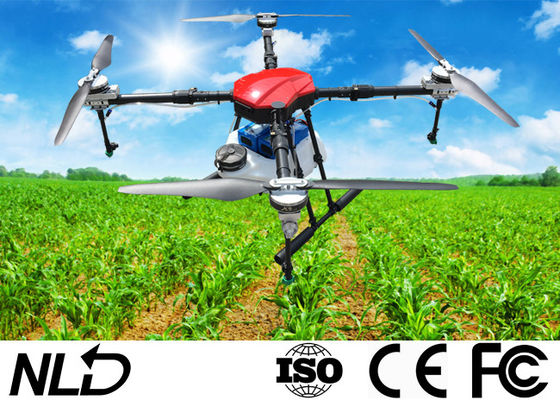 10L 4 Rotor Agriculture Drone Carbon Fiber And Aviation Aluminum Material