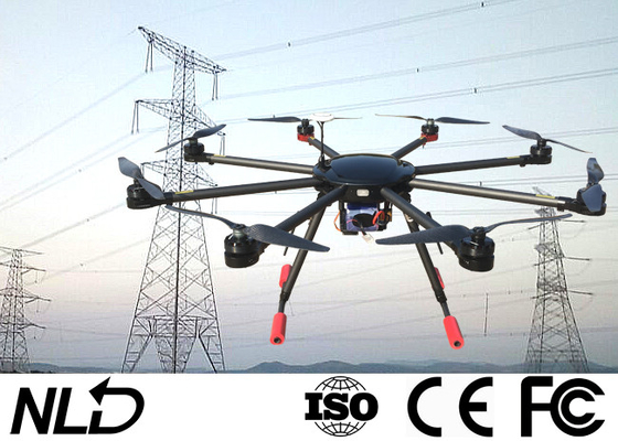 NPA-805H Powerline Tethered Drone With 8 Axels Maximum Flight Distance 2-4km